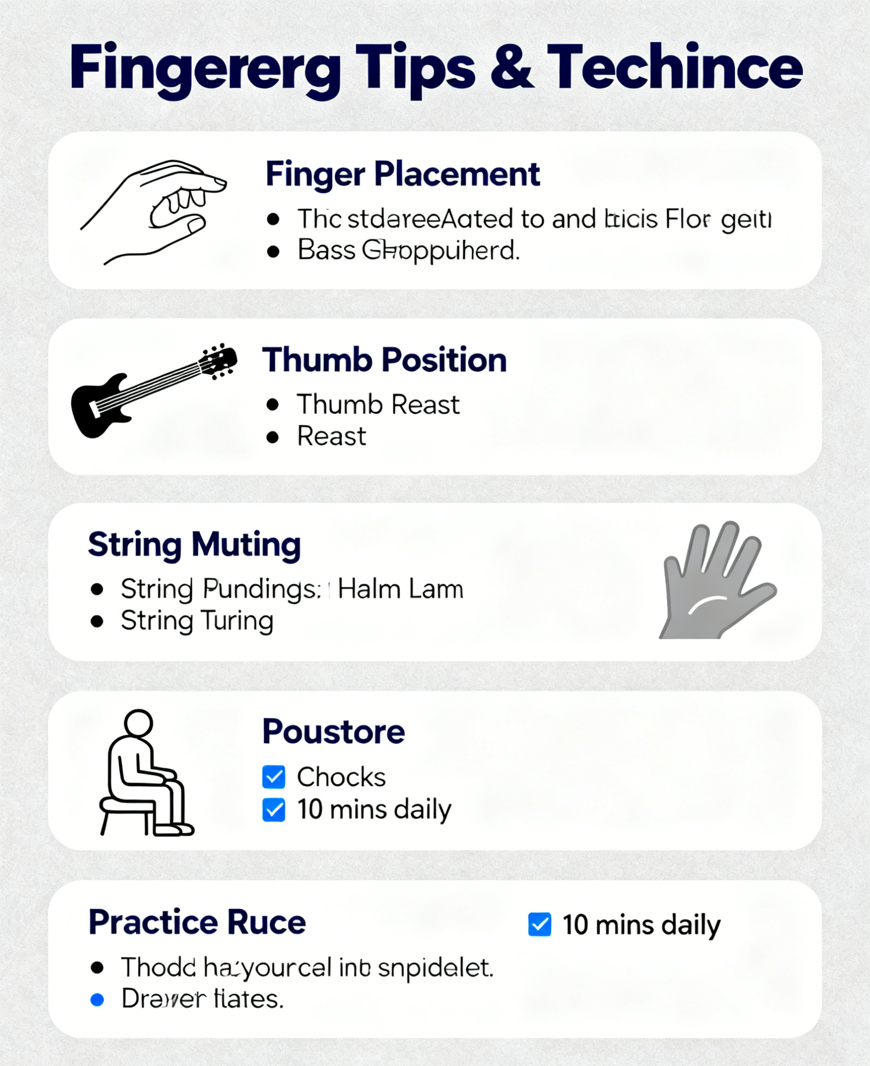 Bass Guitar Tips